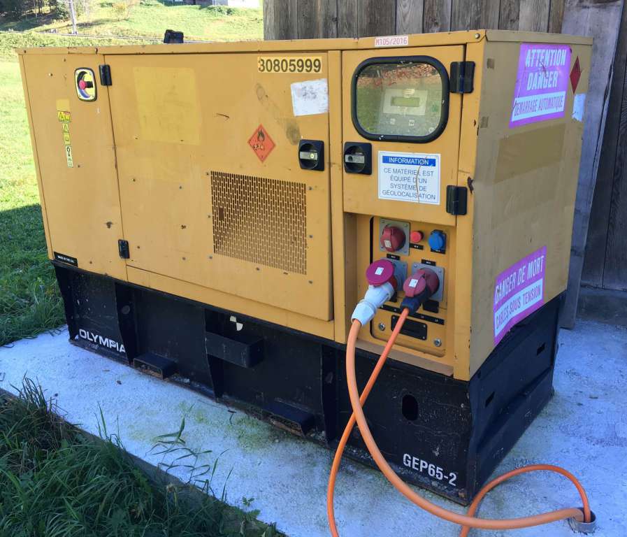 Groupe éléctrogène Caterpillar 65Kva